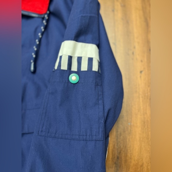Izzi Spirit Jacket Size Small Nautical Yacht Club Beach Regatta Vintage 80’s GUC - Picture 8 of 12